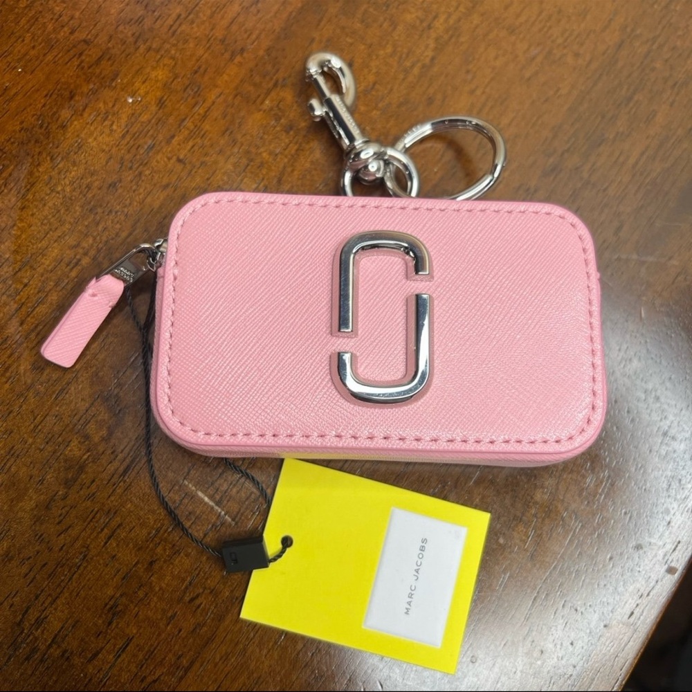 MARC JACOBS The Nano Snapshot Charm Bag Charm Card Wallet